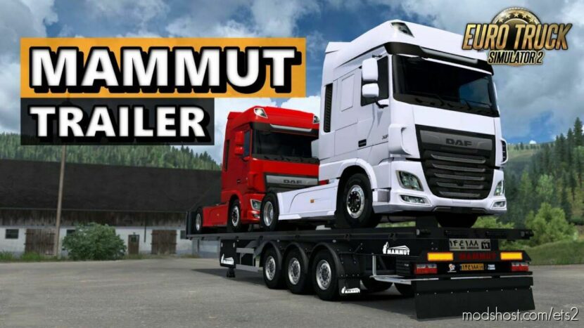 Mammut Trailer v1.2 1.45 for Euro Truck Simulator 2