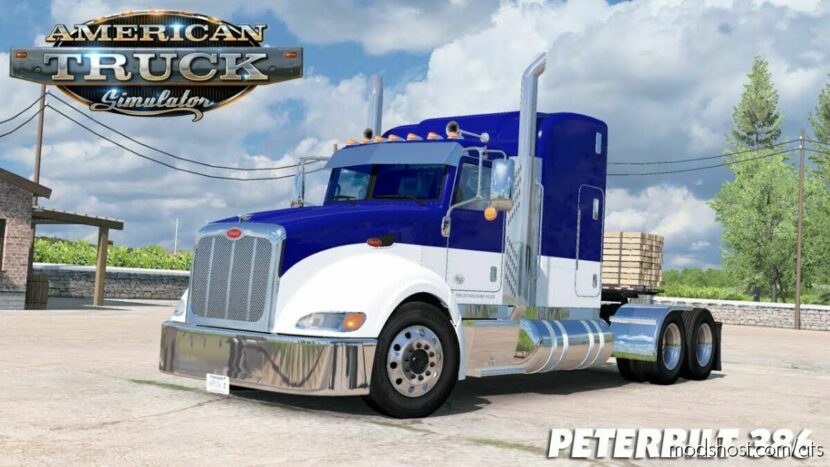 Peterbilt 386 by SMRS v1.2 1.45 for American Truck Simulator