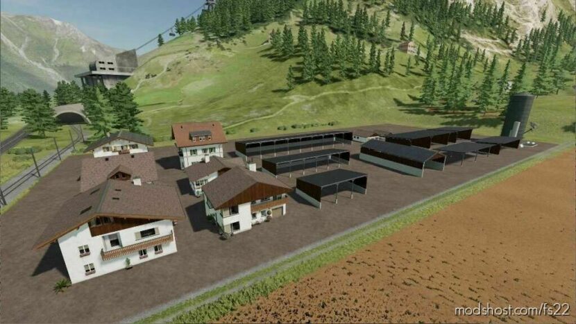 Alpine Farm Buildings Pack for Farming Simulator 22