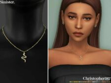 Sims 4 Accessory Mod: Sinister Necklace (Image #2)