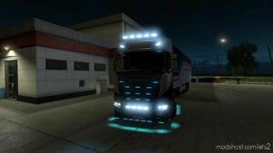 ALEXD Flare & 10K Lights v1.45 for Euro Truck Simulator 2