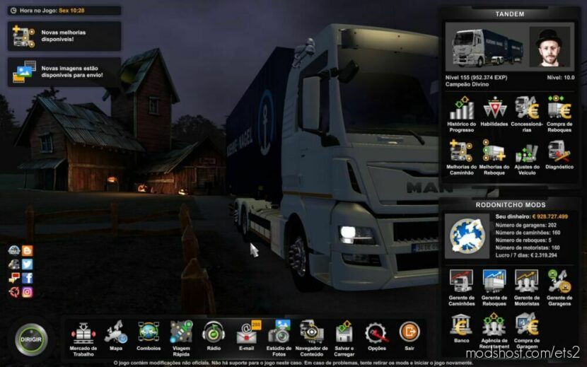 Profile Tandem [1.46] for Euro Truck Simulator 2