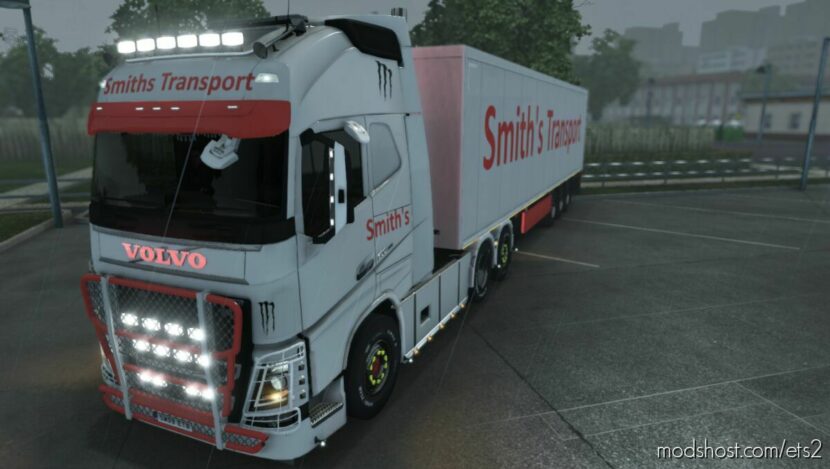 volvo smith’s transport skin for Euro Truck Simulator 2