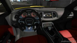 ETS2 Car Mod: Dodge Challenger SRT Hellcat Widebody v1.2 1.46 (Image #3)