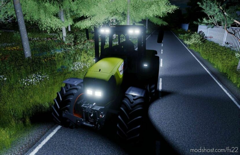 Claas Ares 836 RZ Edit for Farming Simulator 22
