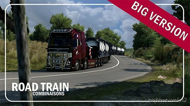 Road Train – Big Edition v1.0 for Euro Truck Simulator 2