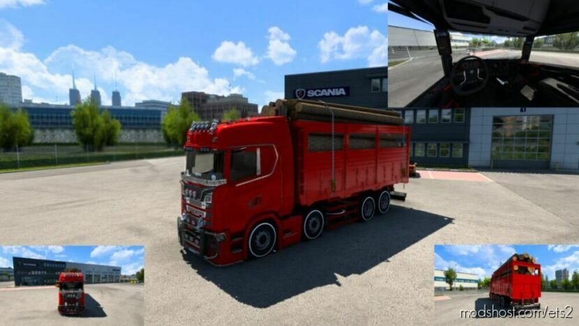 Scania S 8×2 By Finion (Kirkayak) for Euro Truck Simulator 2