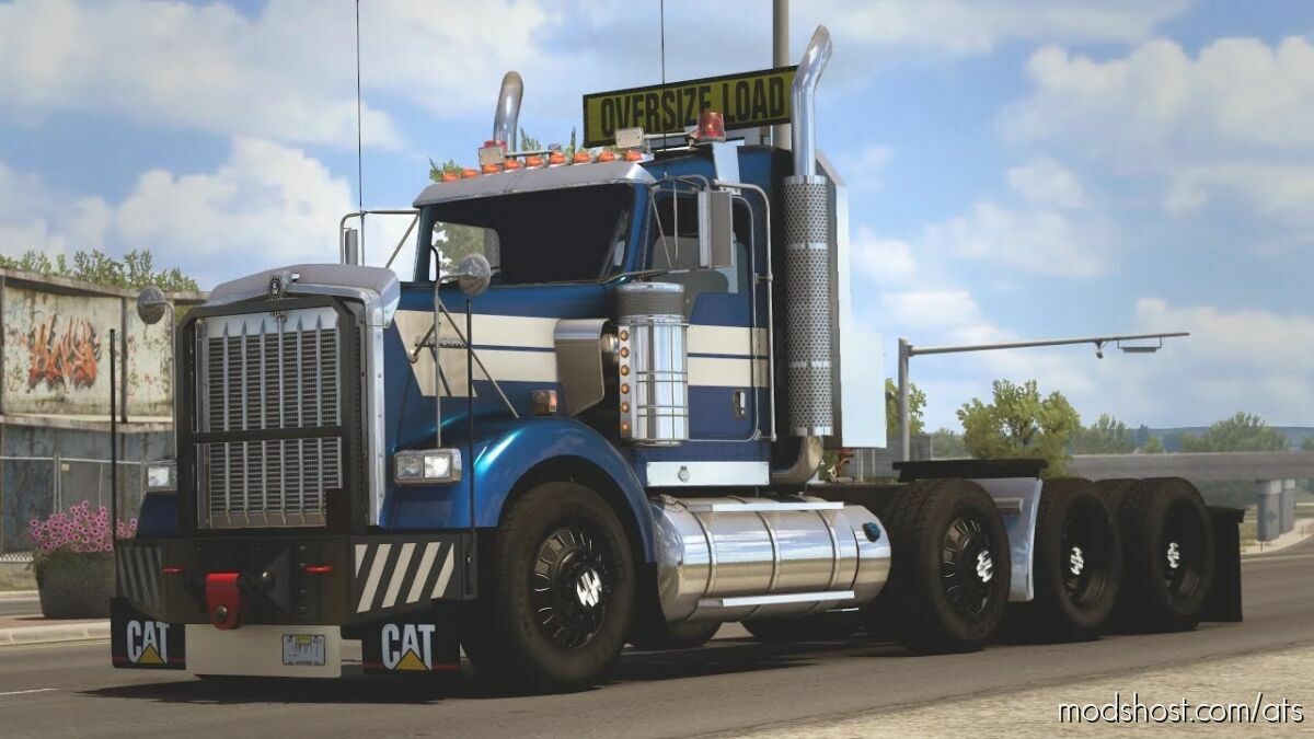 Kenworth W900B V1.46 ATS Mod - ModsHost