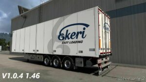 Ekeri Trailers Revision by Kast v1.04 1.46 for Euro Truck Simulator 2