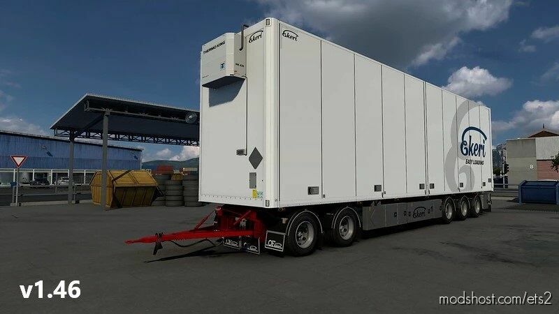 Ekeri Full Trailer by Kast v1.04 1.46 for Euro Truck Simulator 2