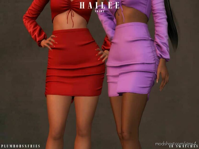 Hailee | Skirt for Sims 4