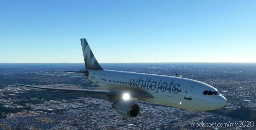 Whitejets | Pr-Wta | Airbus A310-300 | 8K for Microsoft Flight Simulator 2020