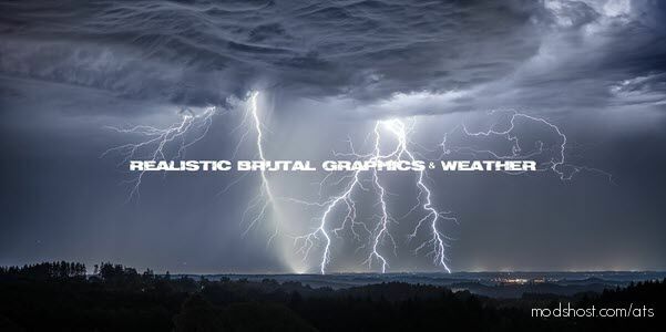 Realistic Brutal Weather V5.4 for American Truck Simulator