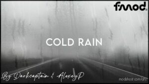 ATS Rain Weather Mod: Cold Rain V0.33 1.45-1.46 (Featured)