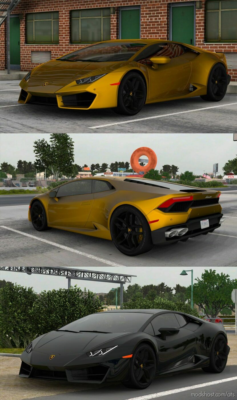 Lamborghini Huracan LP580-2 2017 V1.5 [1.46] for American Truck Simulator