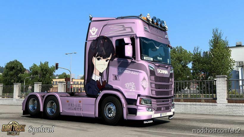 Scania S NG Komi-San Anime Skin for Euro Truck Simulator 2