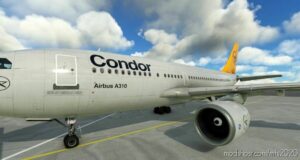 MSFS 2020 A310 Mod: – Condor Livery V0.9 (Image #2)