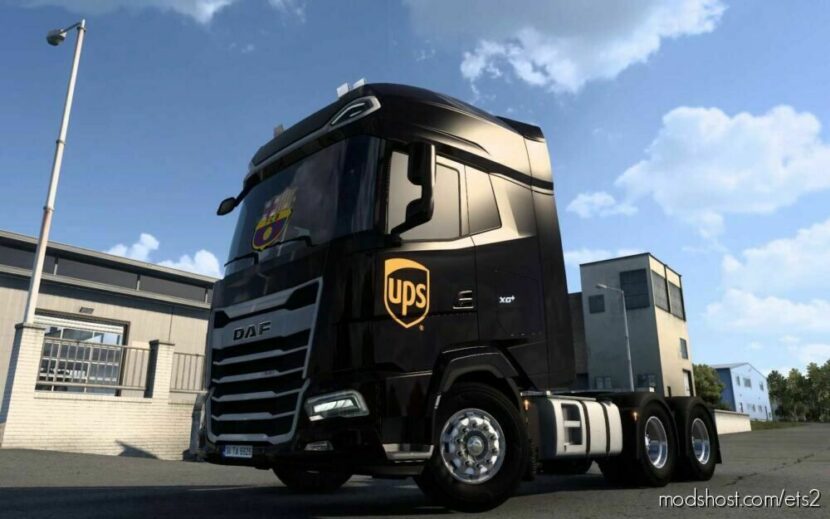 Skin DAF 2021 UPS [1.43 – 1.46] for Euro Truck Simulator 2