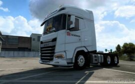 Skin DAF 2021 DB Schenker [1.43-1.46] for Euro Truck Simulator 2