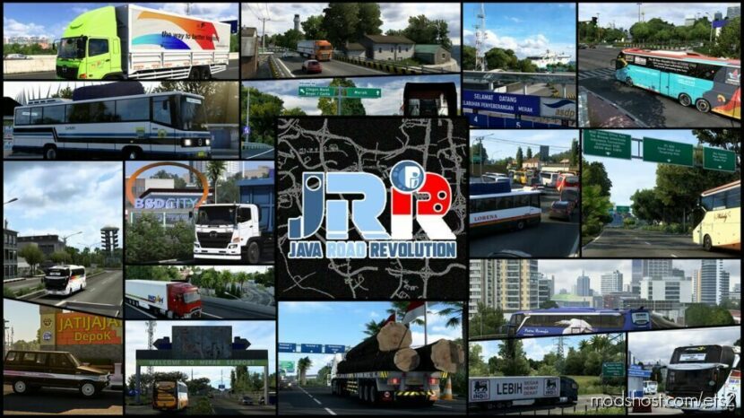 JRR V0.6 – Indonesia Map for Euro Truck Simulator 2
