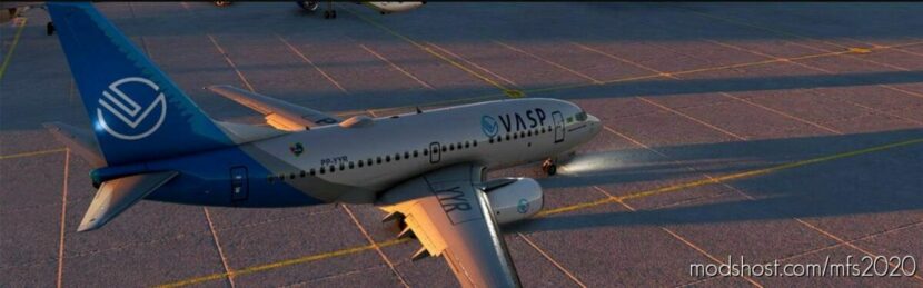 Vasp (Fictional) Pp-Ryy 737-600 for Microsoft Flight Simulator 2020