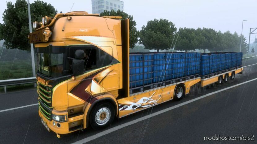 Scania Lupal + Trailer ETS2 [1.46] for Euro Truck Simulator 2