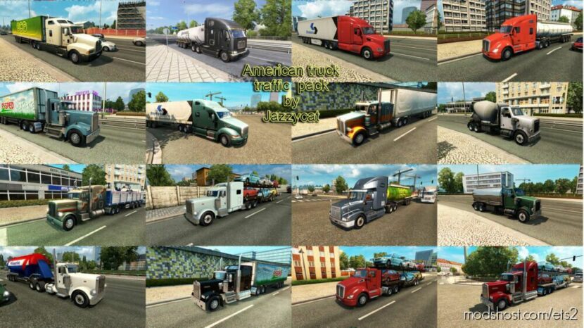 American Truck Traffic Pack By Jazzycat V2.6.9 for Euro Truck Simulator 2