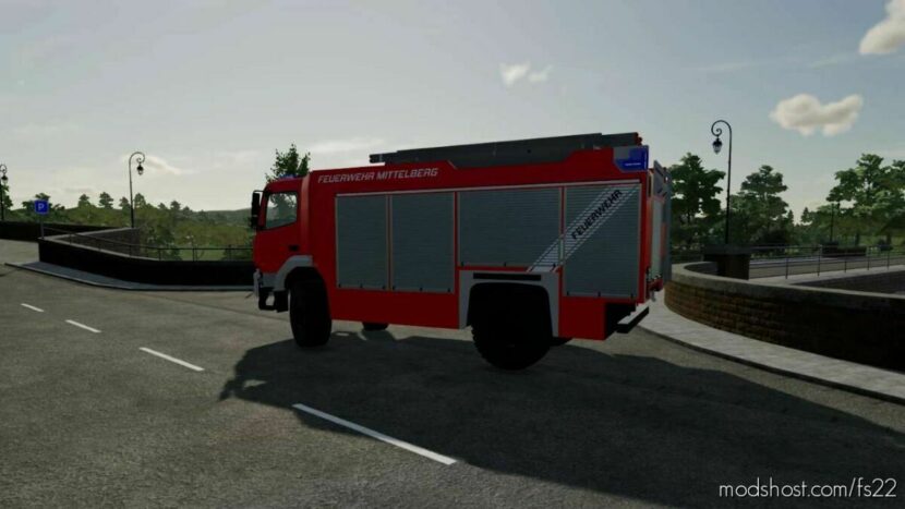MB Fire Truck (Simpleic) for Farming Simulator 22