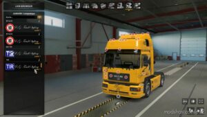 MAN F2000 Slotmod From Ebersdorfgaming V4.0 for Euro Truck Simulator 2