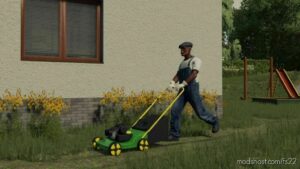 FS22 Mod: Hand Lawn Mower (Image #3)