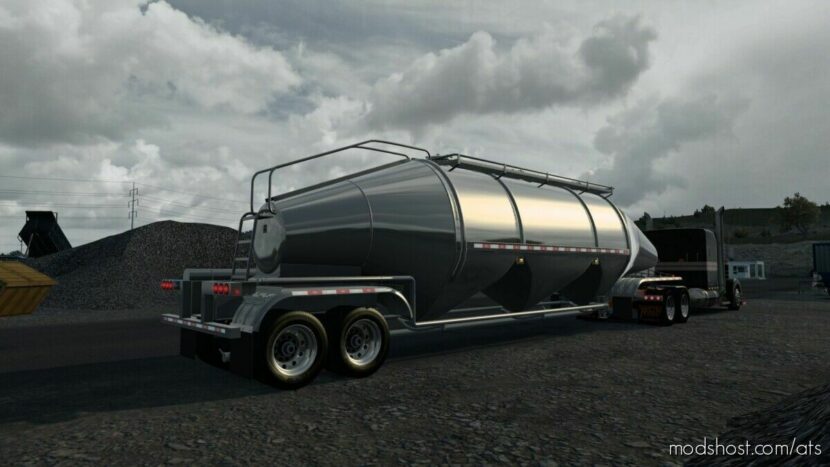 Aeromac Pneumatic Tanker Ownable [1.46] for American Truck Simulator