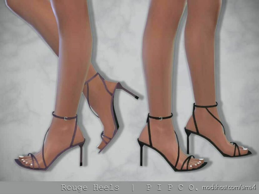Rouge Heels for Sims 4
