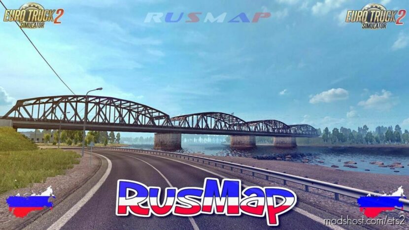 Rusmap Update Fix v2.46 1.46 for Euro Truck Simulator 2