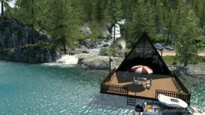 ATS Map Mod: Washington Lake cabin (A-Frame) v1.04 1.46 (Image #3)