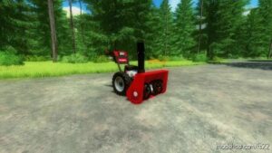 FS22 Implement Mod: Push Snow Blower (Image #3)