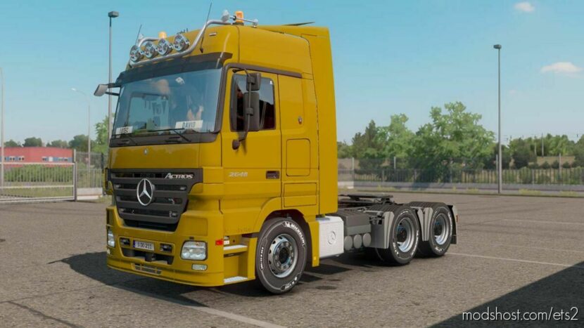 Mercedes-Benz Actros MP2 by Dotec v1.6.3 1.46 for Euro Truck Simulator 2