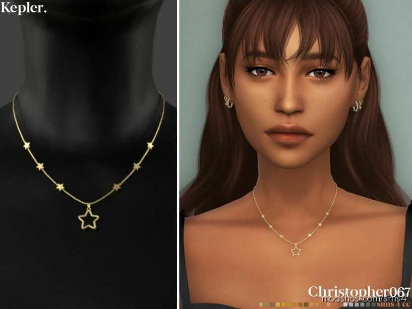 Kepler Necklace for Sims 4