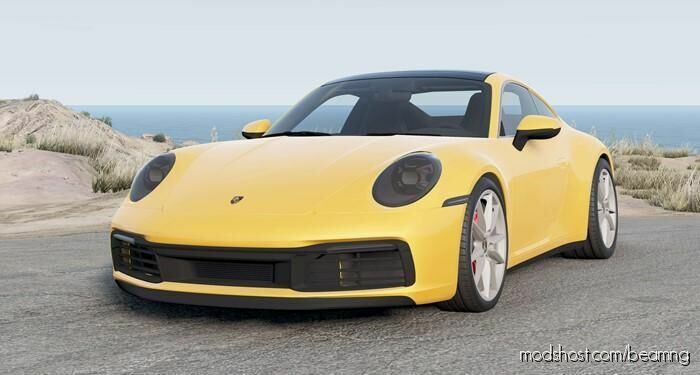 BeamNG Porsche Mod: 911 Carrera S (992) 2020 (Featured)