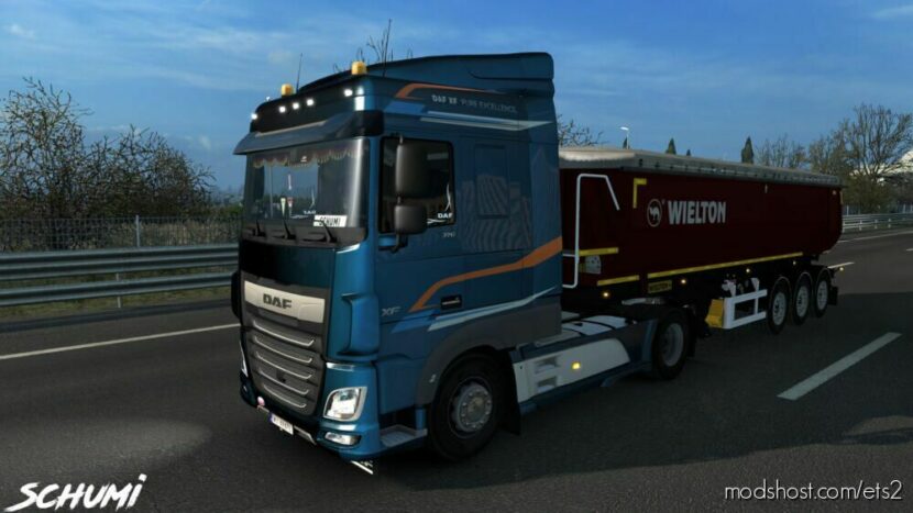 DAF XF Euro 6 Reworked V4.5 [Schumi] [1.46] for Euro Truck Simulator 2