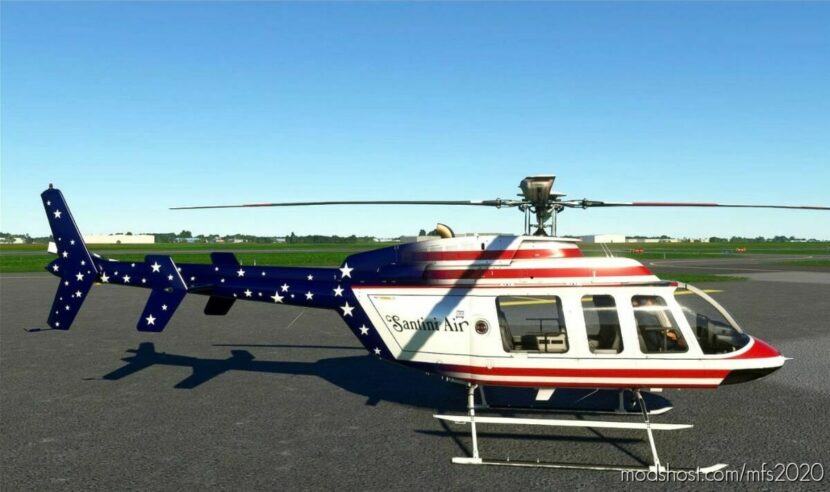 Bell 407 Santini AIR for Microsoft Flight Simulator 2020