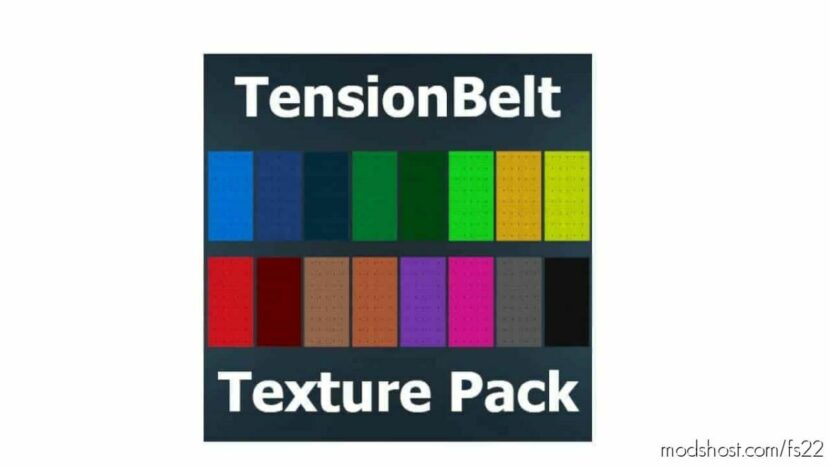 BDM Tensionbelt Texture Pack for Farming Simulator 22