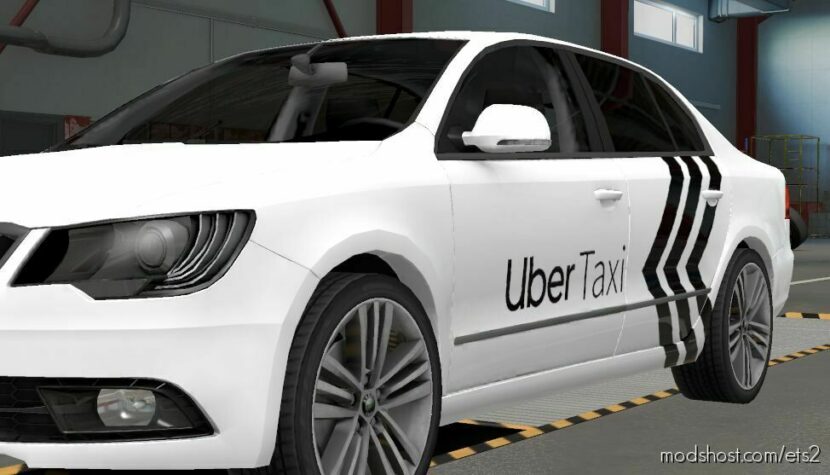Uber Taxi for Euro Truck Simulator 2