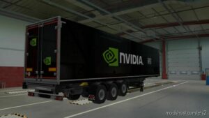 Schwarzmuller Trailer Skin Nvidia RTX for Euro Truck Simulator 2