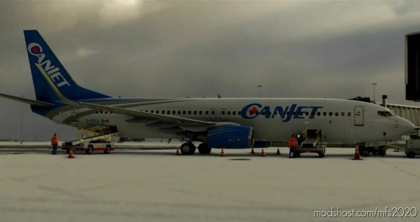 Pmdg 737-800 Canjet for Microsoft Flight Simulator 2020