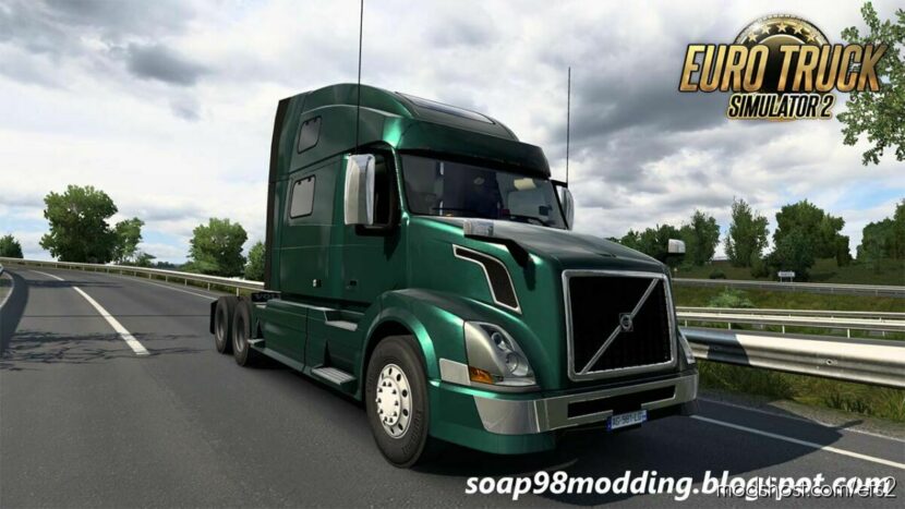 Volvo VNL by soap98 [ETS2] v1.2 1.46 for Euro Truck Simulator 2