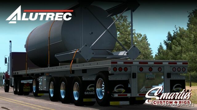 Alutrec Flatbed V1.1.6 [1.46] for American Truck Simulator