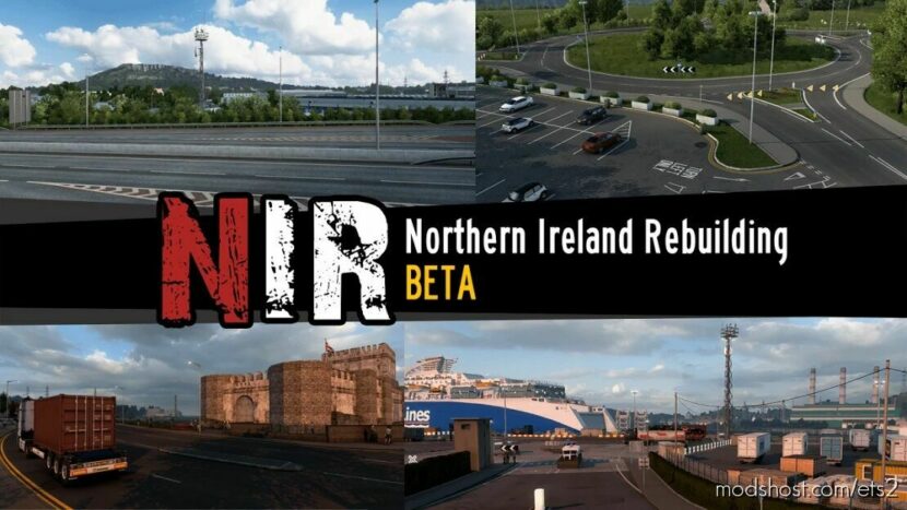 Northern Ireland Rebuilding for Promods v0.10 1.46 for Euro Truck Simulator 2