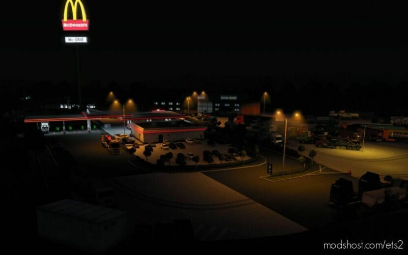 Cloppen Burger Land Autohof for Euro Truck Simulator 2