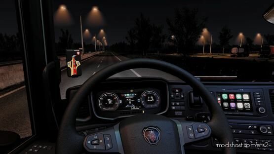 Scania Next GEN Tachograph Warning Light And Overspeed Warning for Euro Truck Simulator 2