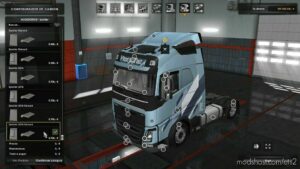 ETS2 Truck Mod: Low Deck chassis for Eugene Volvo FH v1.46 (Image #2)